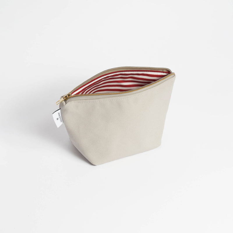 Cosmetic Bag - Kulturbeutel klein Canvas - Desert Sand--skip