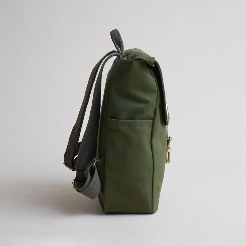 Classic L Rucksack - B-Ware - Canvas - wasserdicht - Dark Olive (hell)--skip