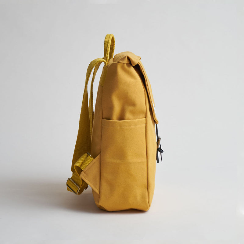 Classic L Rucksack - B-Ware - Canvas - wasserdicht - Mustard Yellow--skip