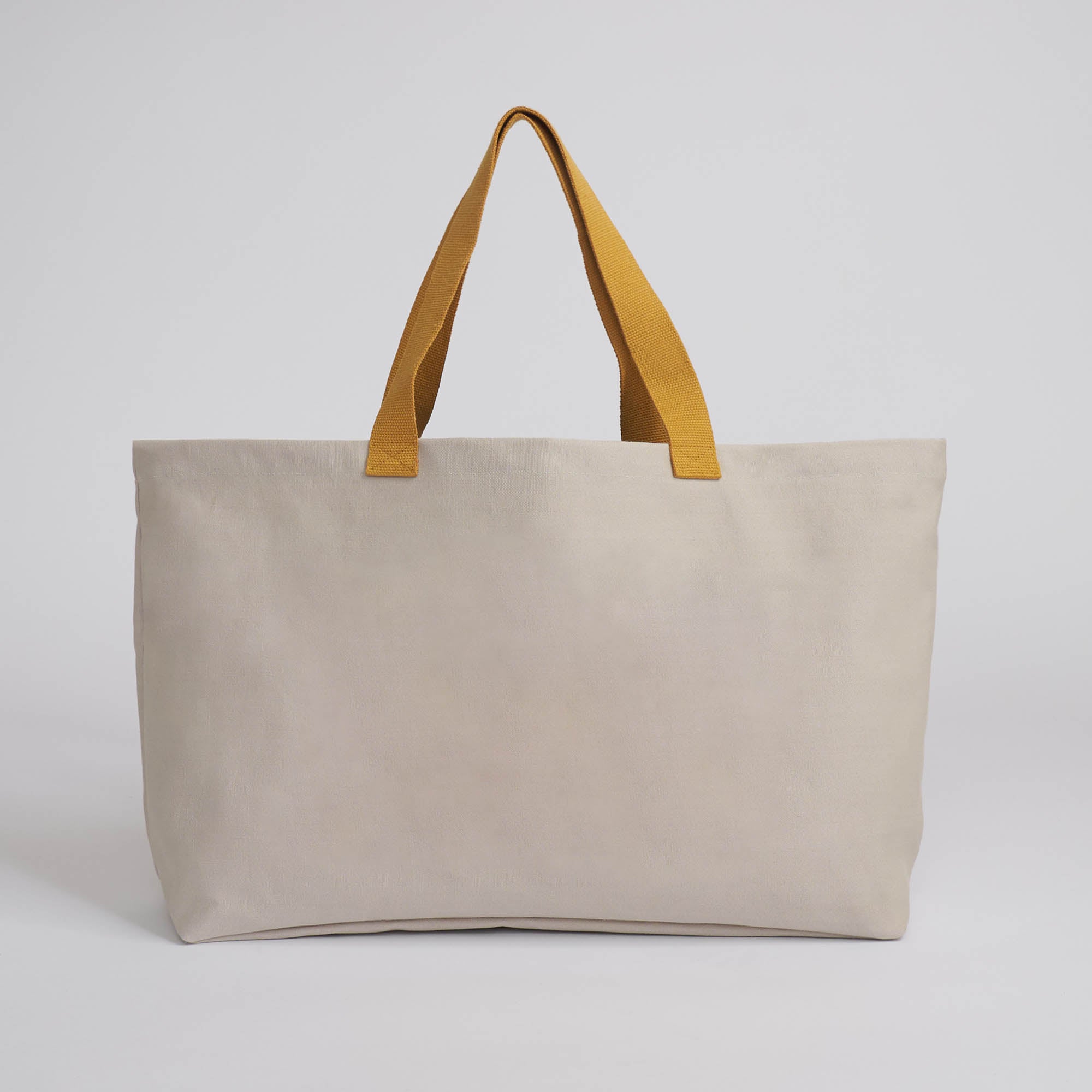 goldmarie Shopper Tasche transparent mit Canvas Bag Anker Muster