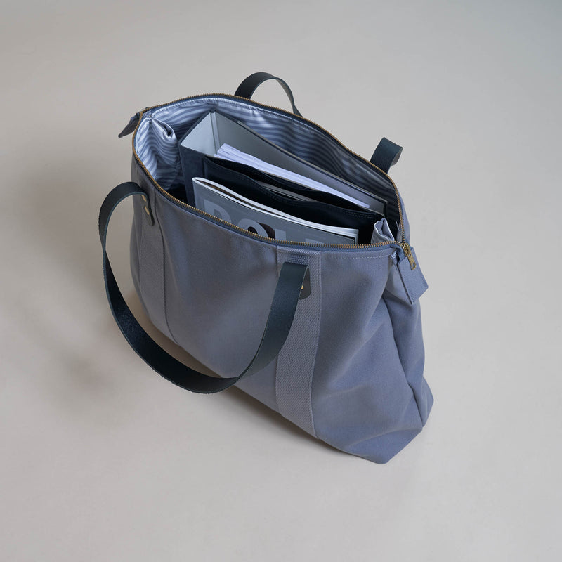 Dark Grey--skip || Tote Bag - Shopper - Canvas - B-Ware