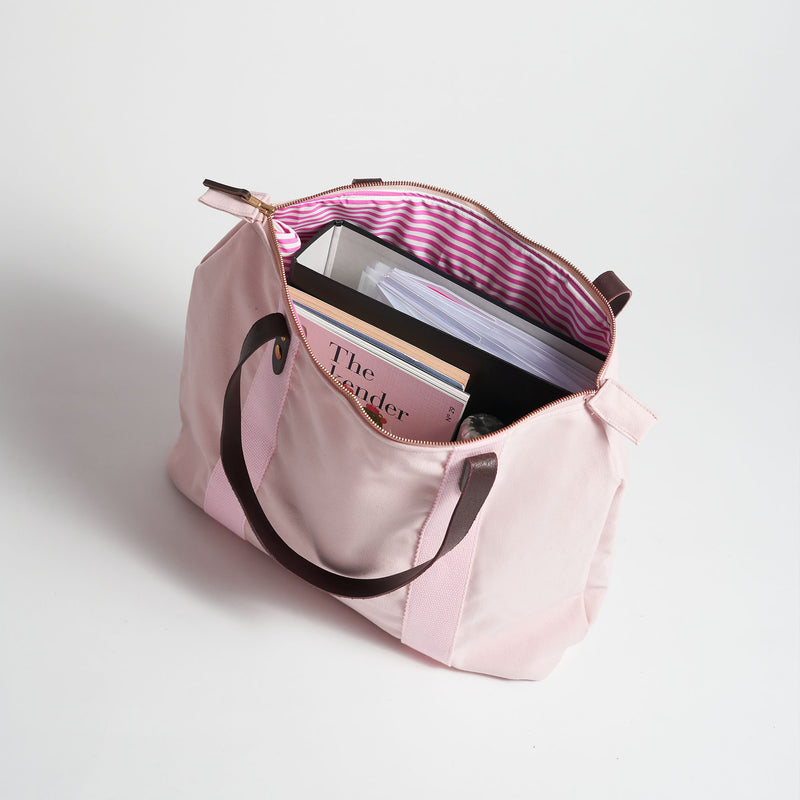 Blush Pink--skip || Tote Bag - Shopper - Canvas